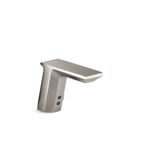 Kohler Geometric Touchless Faucet With Insight Technology, Hybrid-Powered 7516-VS